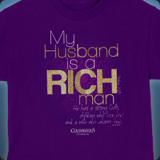 612978273739 Courageous Rich Man (Large T-Shirt)