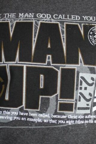 658428065882 Man Up Classic (2XL T-Shirt)