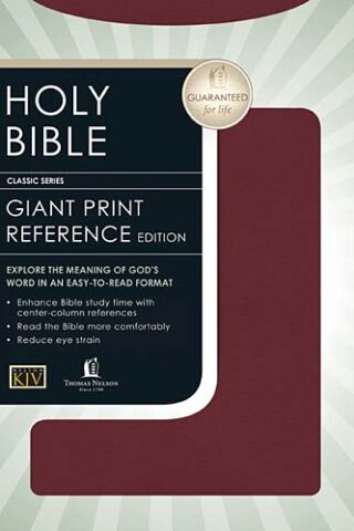 9780785202837 Giant Print Center Column Reference Bible